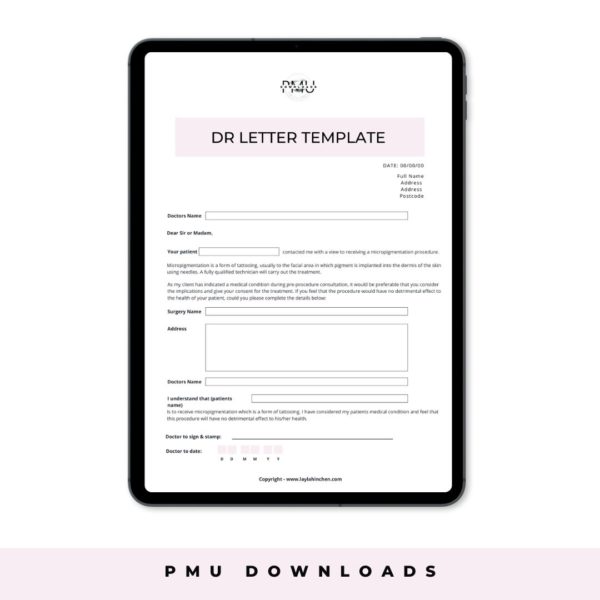 Doctor's Consent Letter